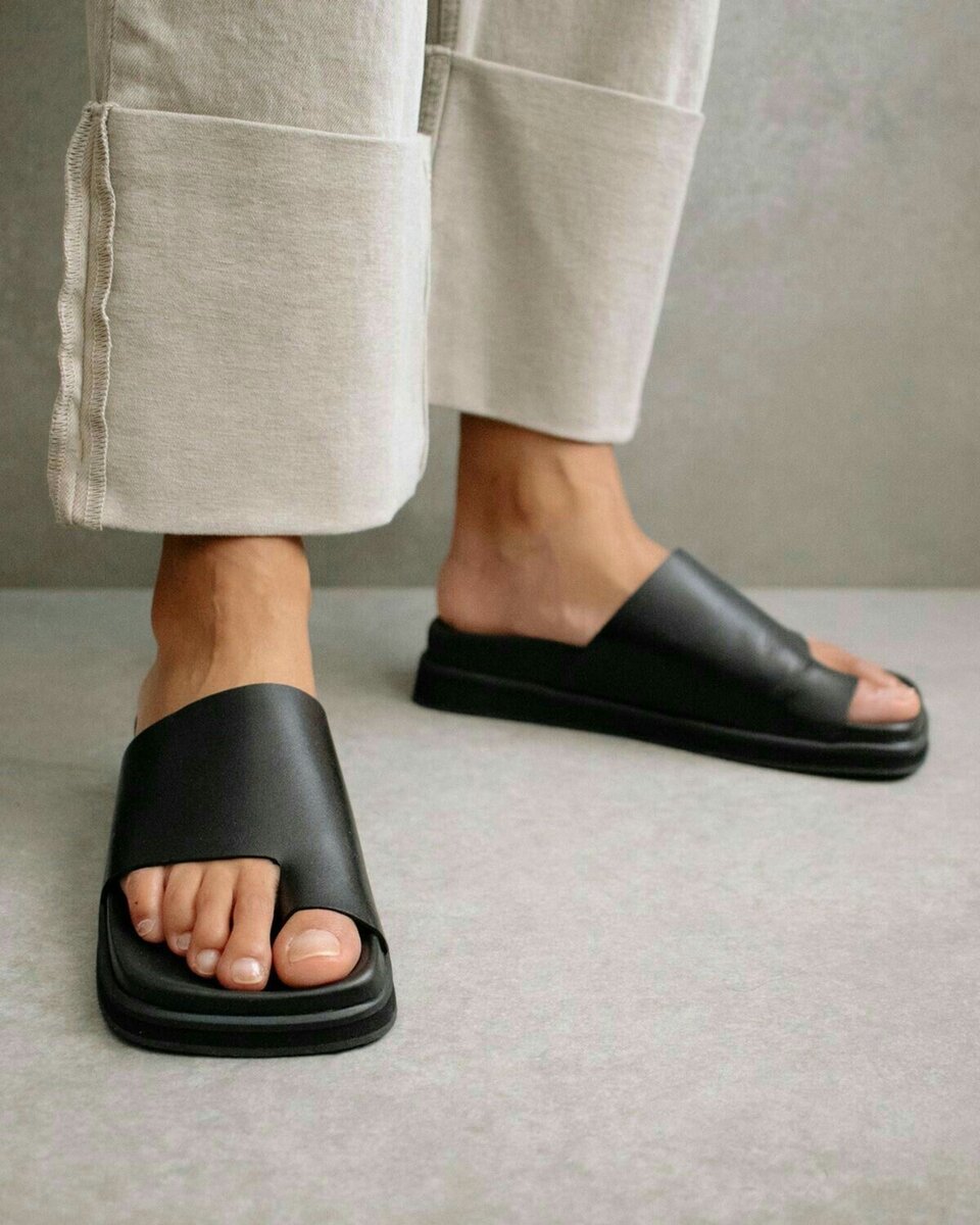 Sandales en cuir pour hommes