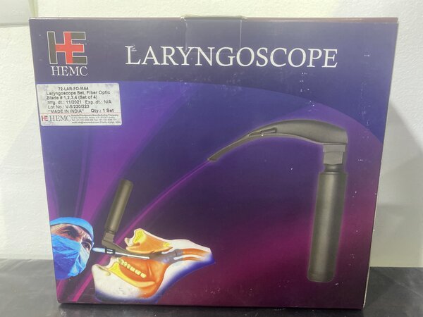 Laryngoscope HEMC Optique