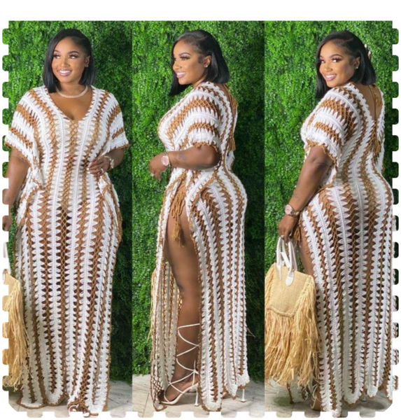 Robe Crochet Plage Bohème