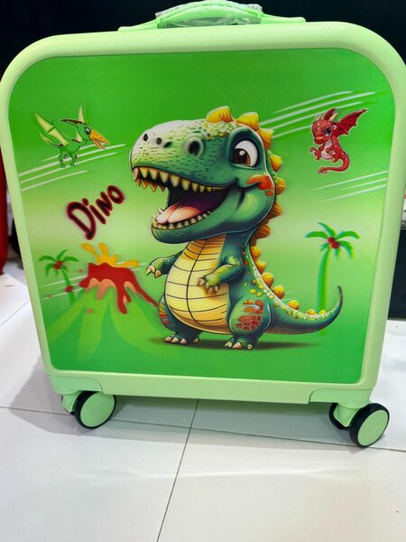 Valise Enfant Dino Colorée
