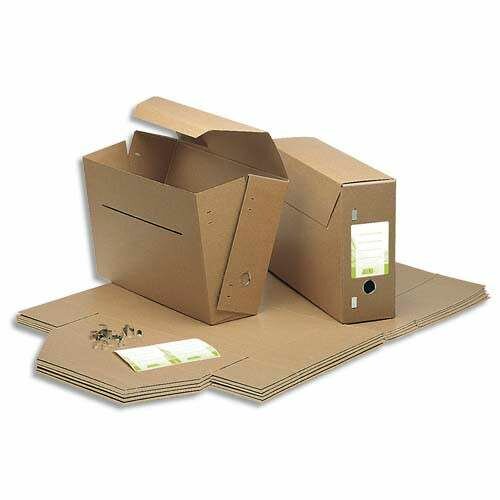 Boîtes d'archivage carton