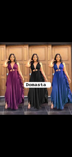 Robe longue élégante Domasta