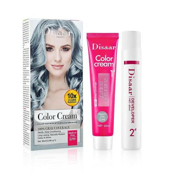 Coloration Cheveux Argentée