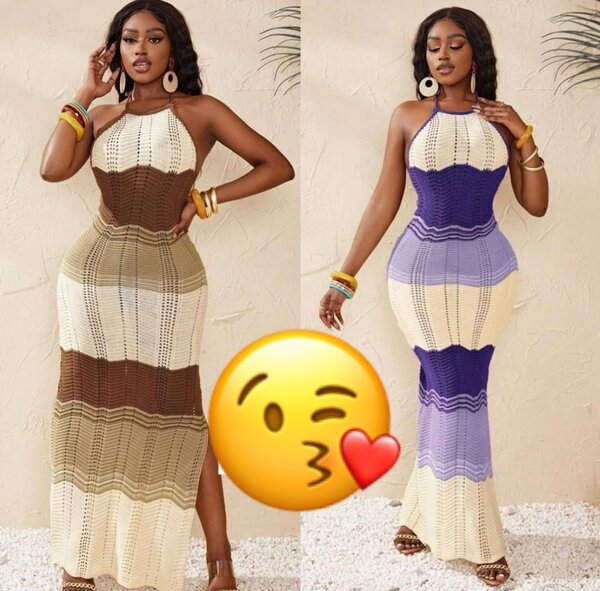 Robe Longue Bohème Crochet