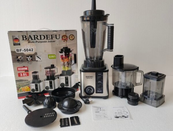 BARDEFU 3 in 1 Heavy Duty Commercial Blender