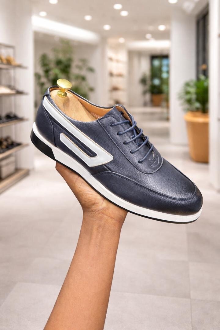 Chaussures Derby en Cuir Élégant