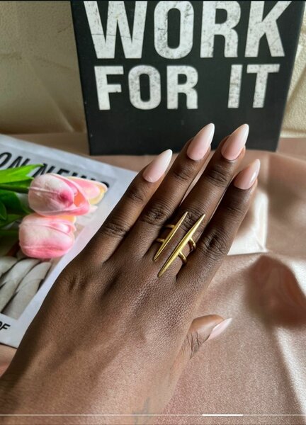 Bagues élégantes en or