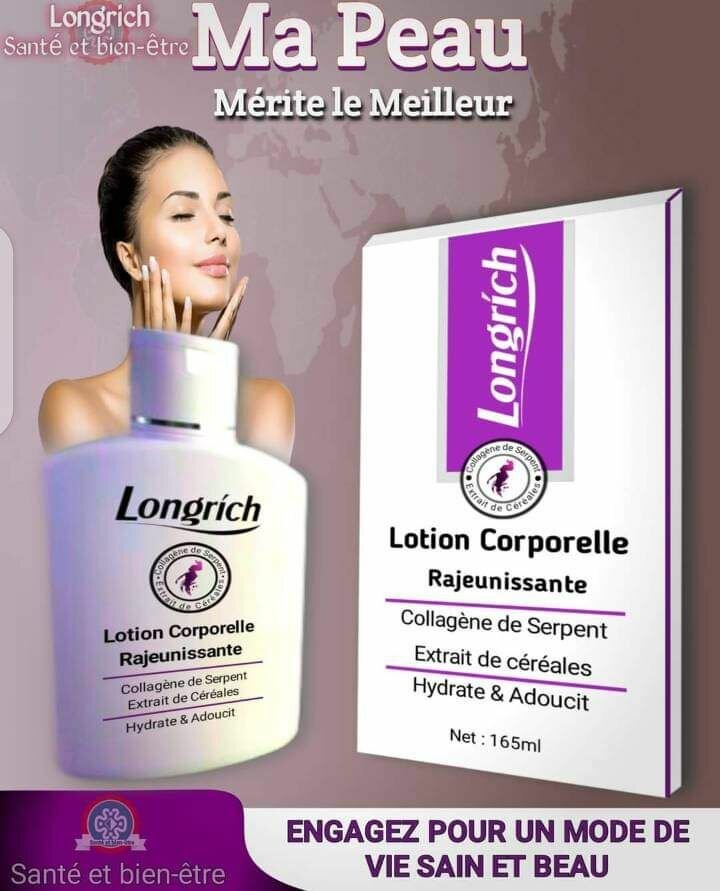 Lotion corporelle rajeunissante