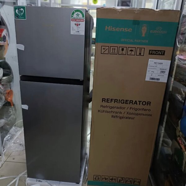 Hisense double door fridge