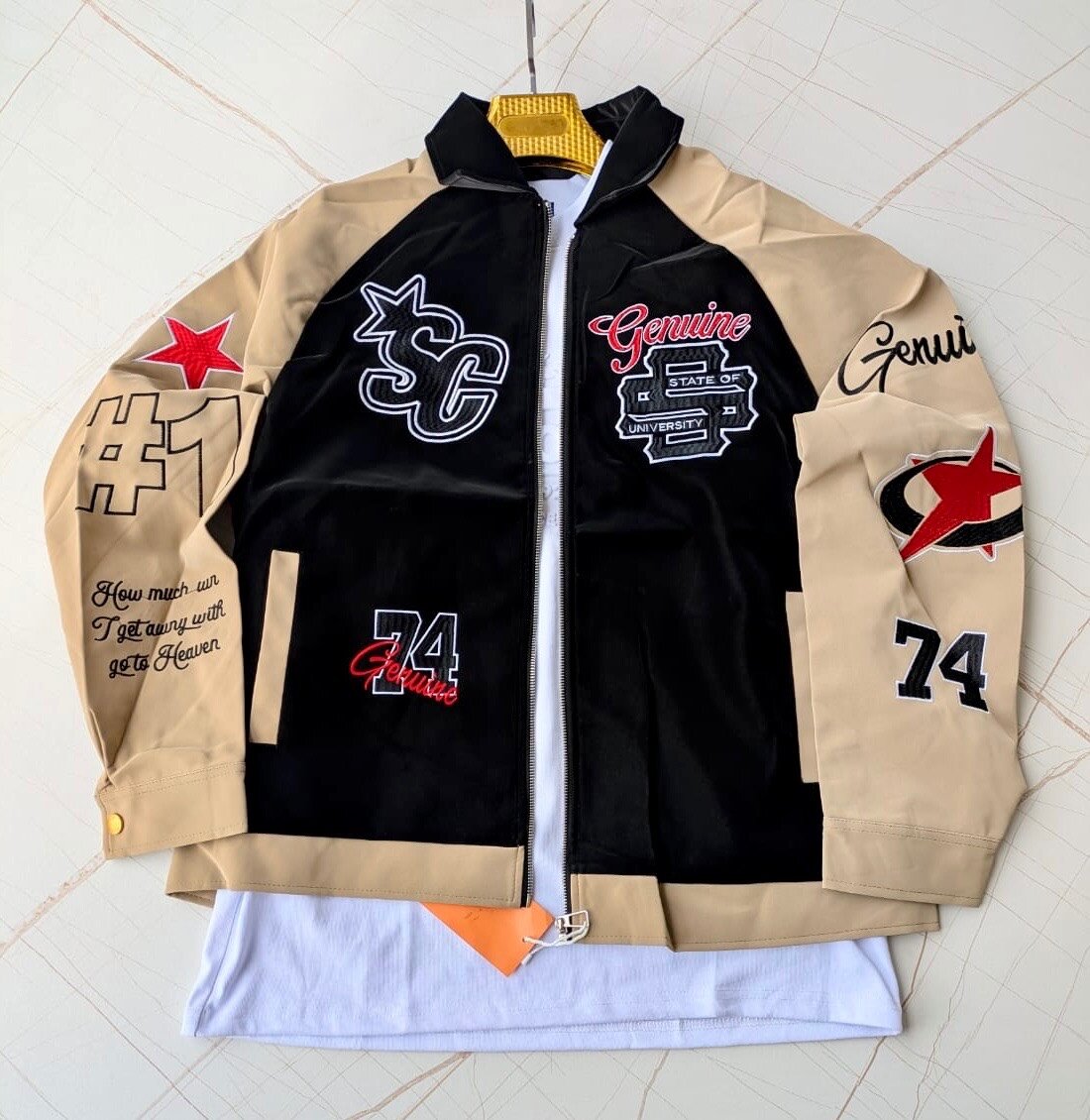 Leather Jacket (free Size)