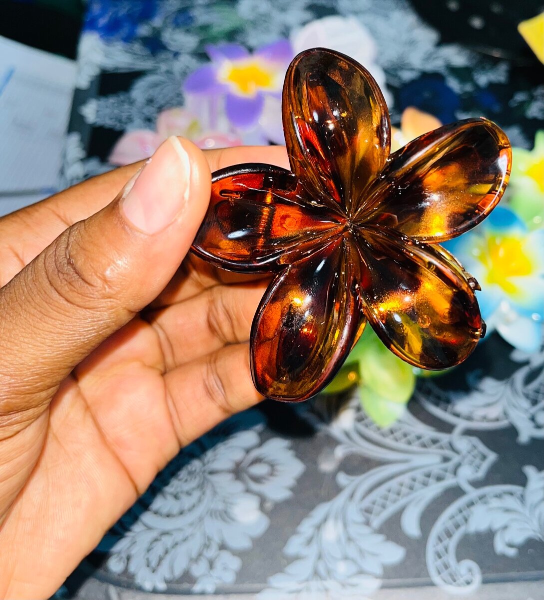 Barrettes fleurs et Barrettes à noeud