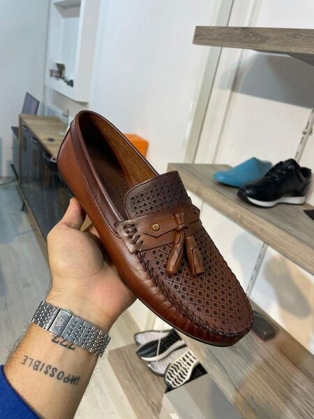 Mocassins en cuir élégants pour hommes