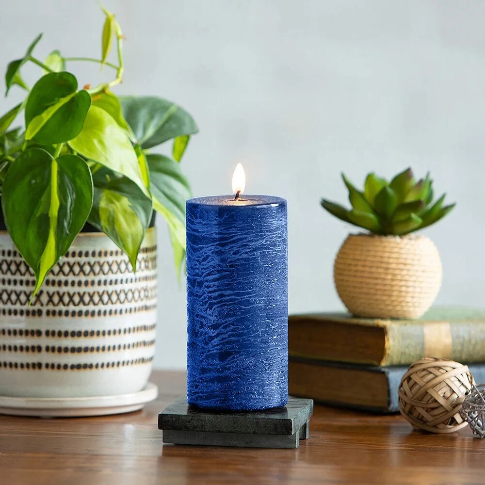 Bougie pilier non parfumé