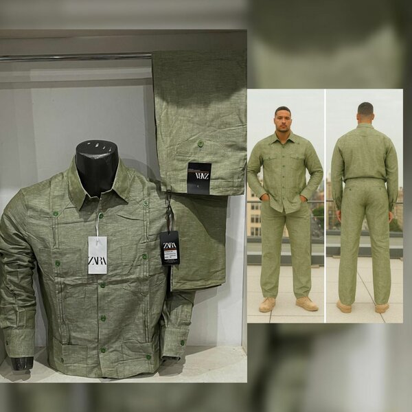 Ensemble  Homme en Lin