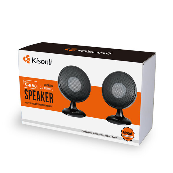 Hauts-parleurs stéréo USB Kisonli
