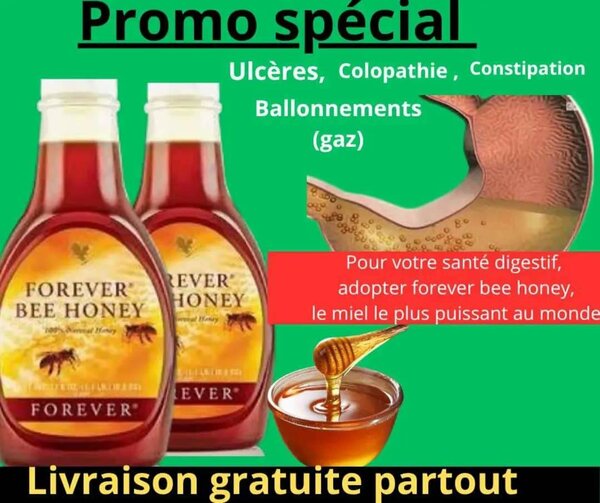 Miel Forever Bee - Santé Digestive