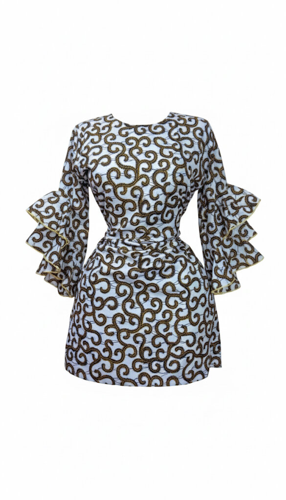 Robe en pagne confectionner