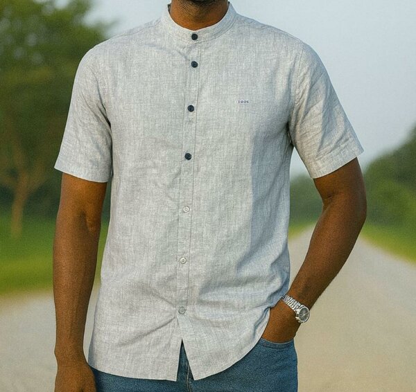 Chemise en lin homme élégante