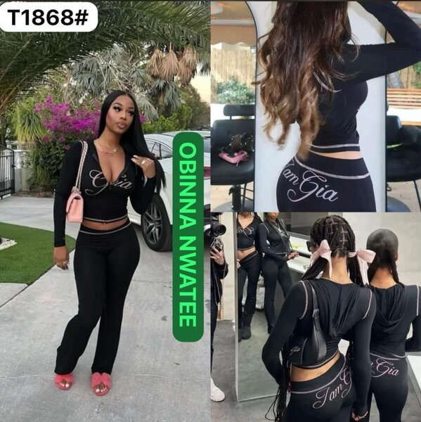 Ensemble deux pièces noir