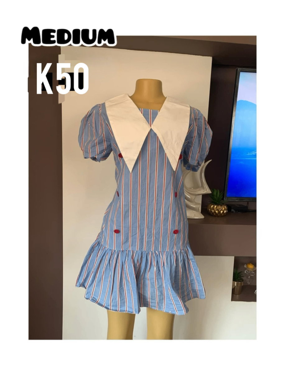 Thrift dresses and a jacket