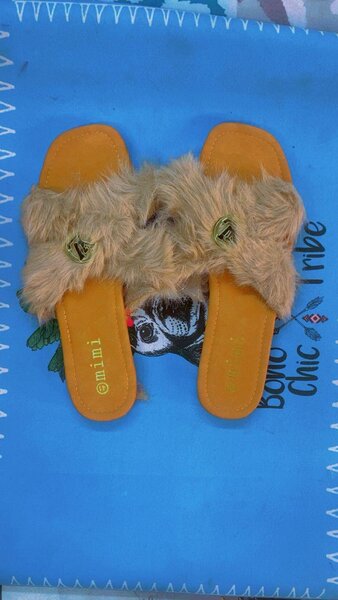 Chaussons à Fourrure Luxueuse