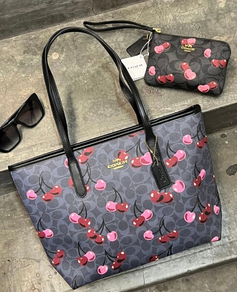 Sac cabas cerises Coach