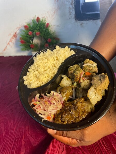 Plat de porc au four