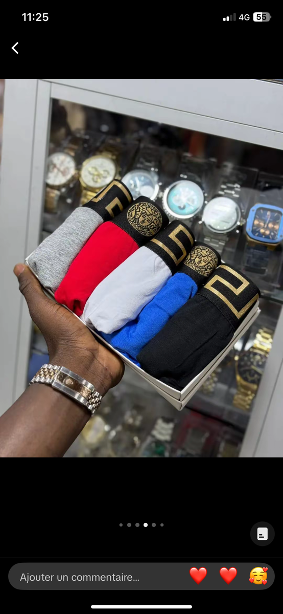 Coffret de boxers homme