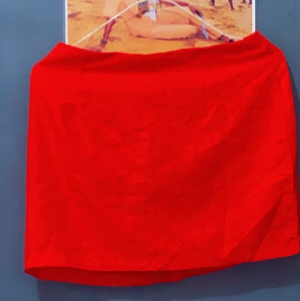 Jupe Rouge Élégante