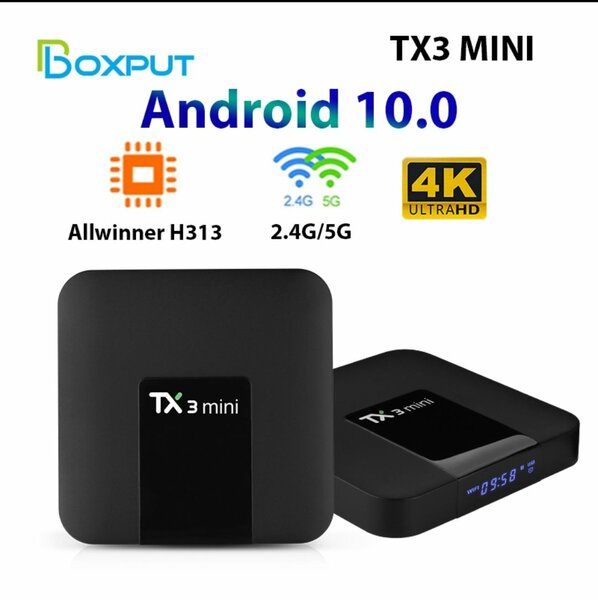Box Android TV 4K Ultra HD