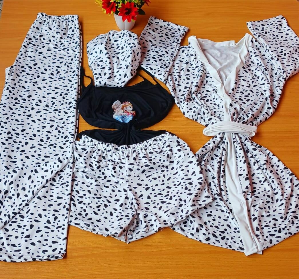 Cotton 5in1 Nightwears