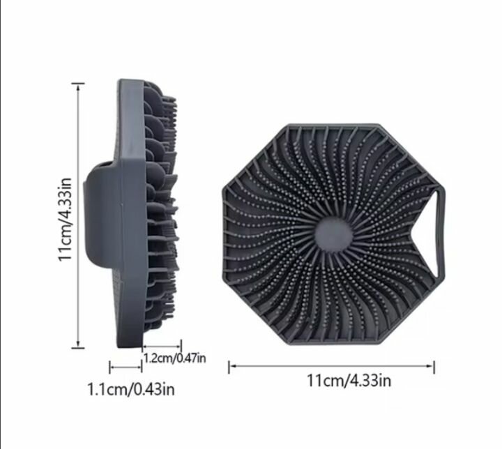 Bath Body Scrubber Soft Silicone Portable and Durable Shower