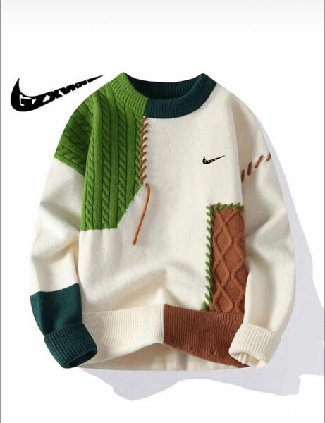 Sweat Nike homme tricot épais
