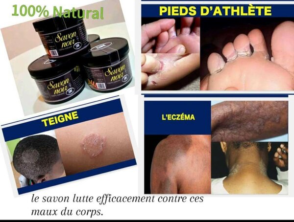 Savon Noir 100% Naturel