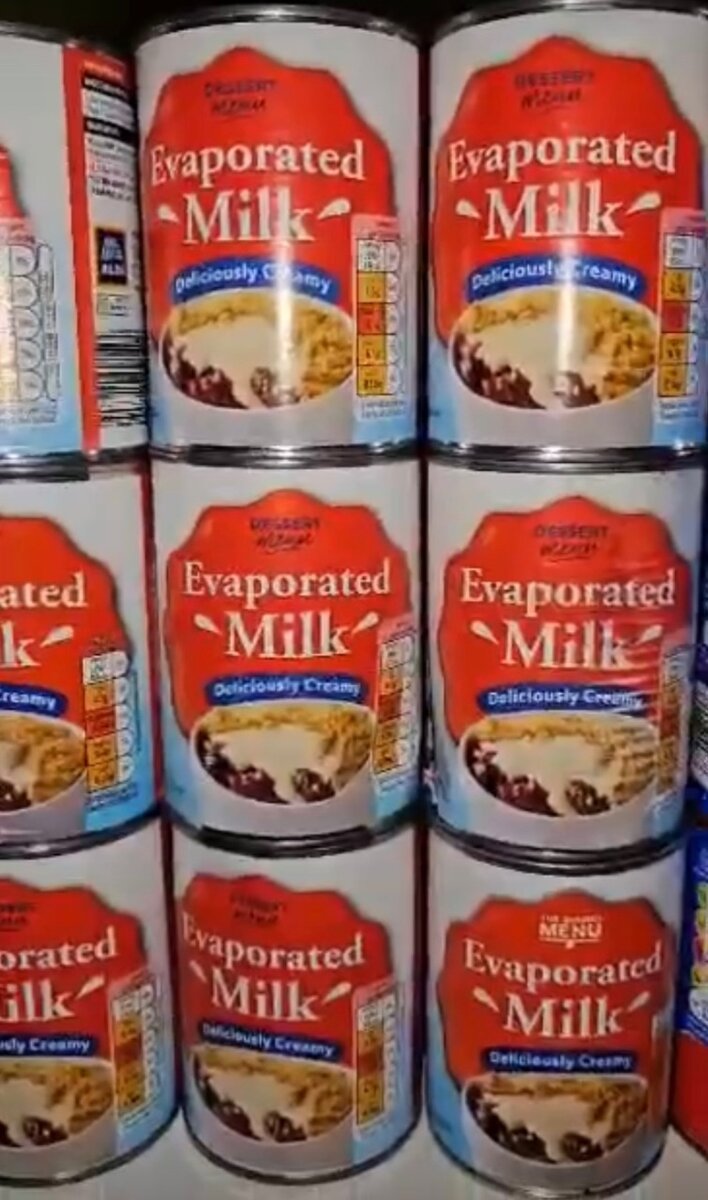 Evaporated milk