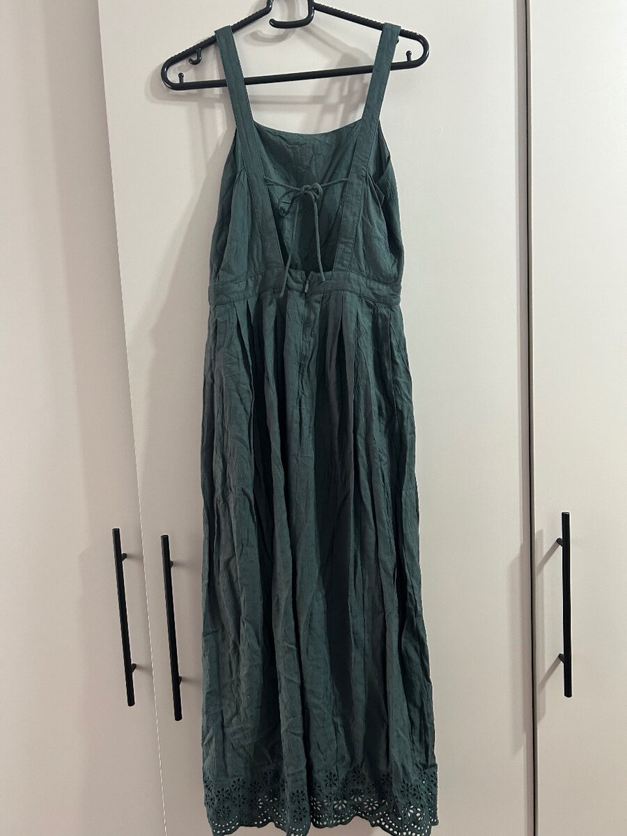 Миди платье с открытой спиной