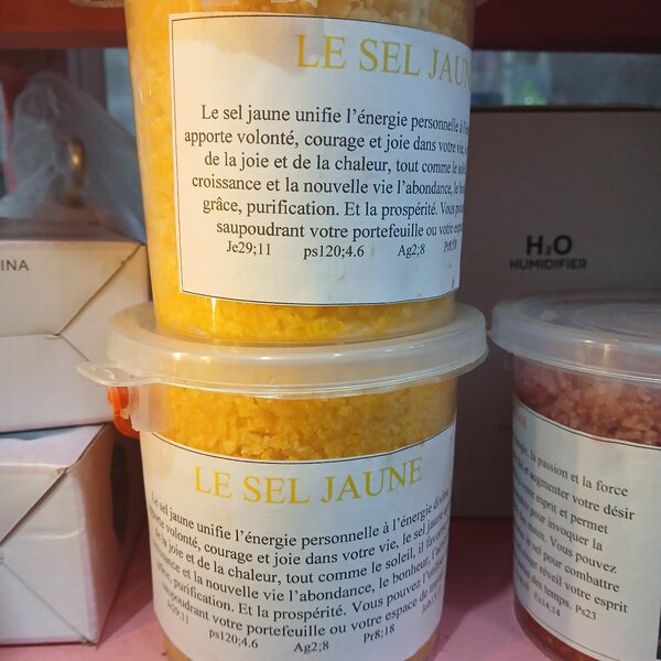 Le Sel Jaune énergétique