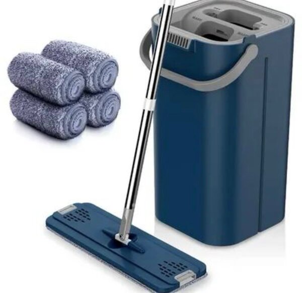 Ensemble Balai Serpillère et Seau Manche en Vadrouille Plat