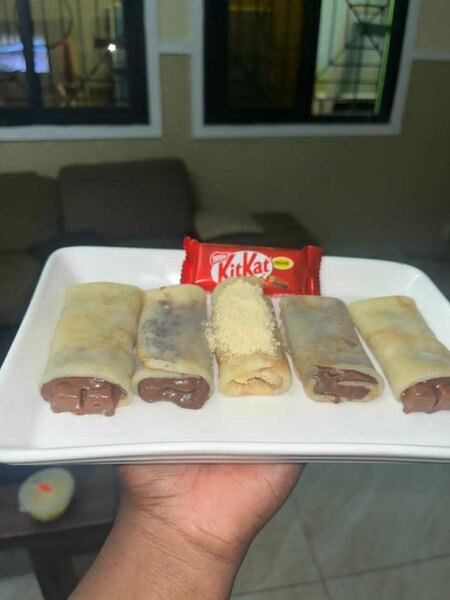 Crêpes Nutella, Nature et Cerelac