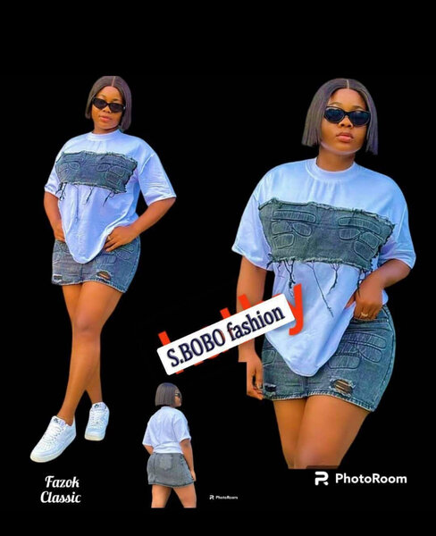 T-shirt femme oversize en coton