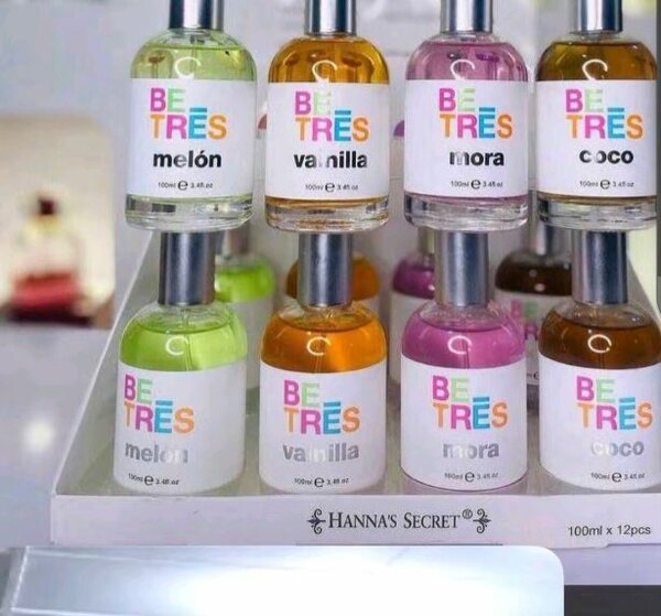 Parfum BE TRES vainilla 100ml