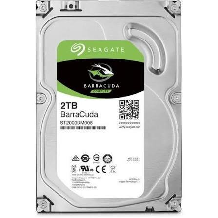 Disque Dur 2TB Seagate BarraCuda
