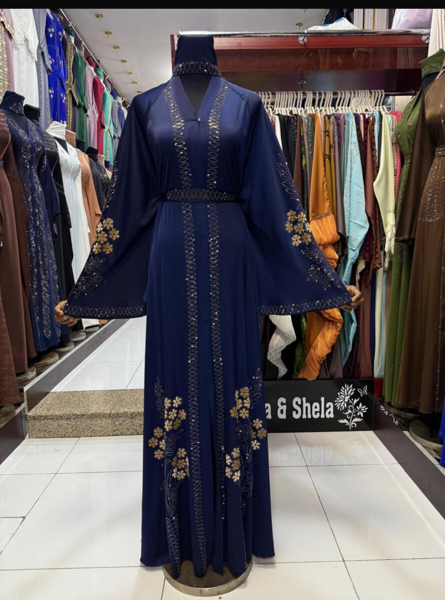 Robe Abaya Élégante Femme