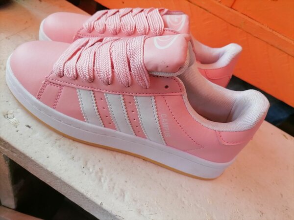 Chaussures Adidas Campus Femme Rose