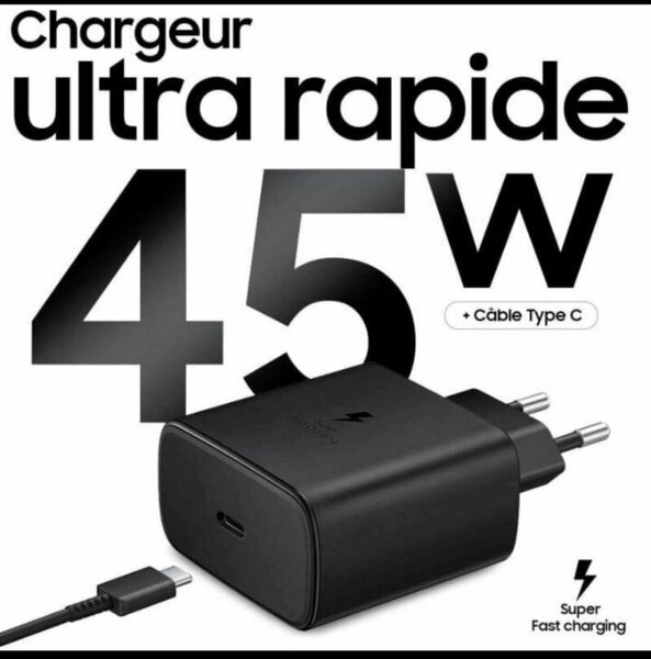 Chargeur Samsung 45W Type-C