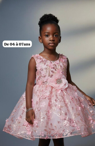 Robe Rose de Cérémonie