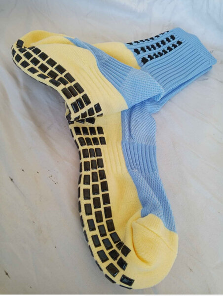 Chaussettes antidérapantes colorées