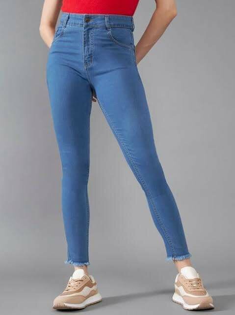 Ladies Jeans Baggy, Skinny