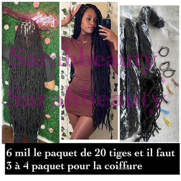 Bone straight braids