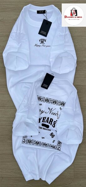 T-shirt blanc décontracté homme